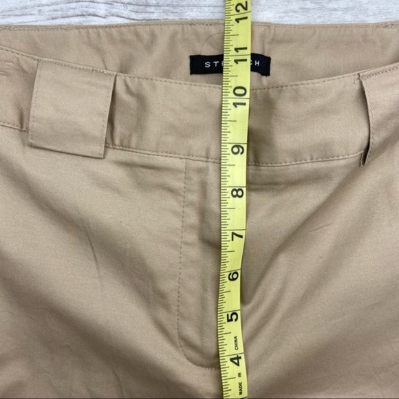 NEW Norton McNaughton Katanga Capris Pants NWT Woman’s Stretch Tan Khaki 6 - Picture 11 of 13